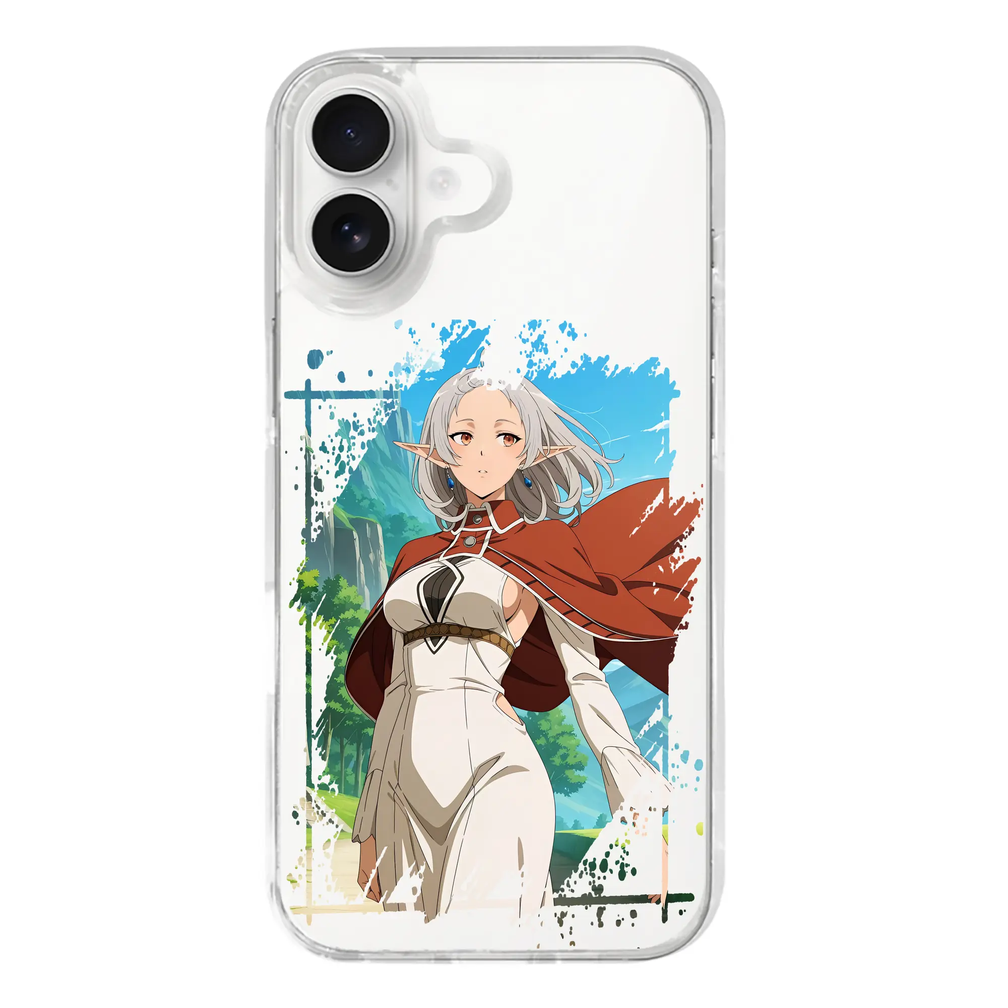 無職転生 グッズ,シルフィエット - iPhone 17シリーズ 透明スマホケース – 薄型・耐衝撃・精密フィット保護カバー